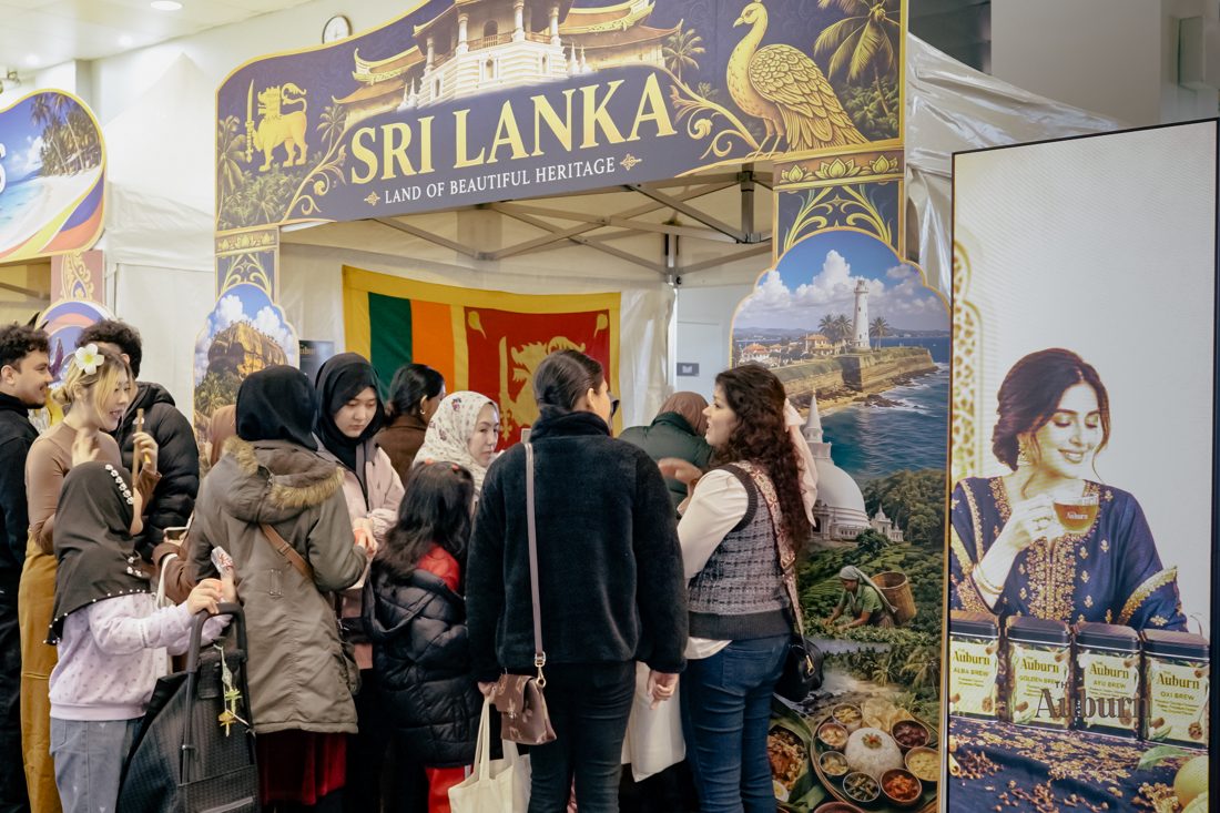 Visitors at The Auburn's Sri Lanka stall at Mango Festival 2026