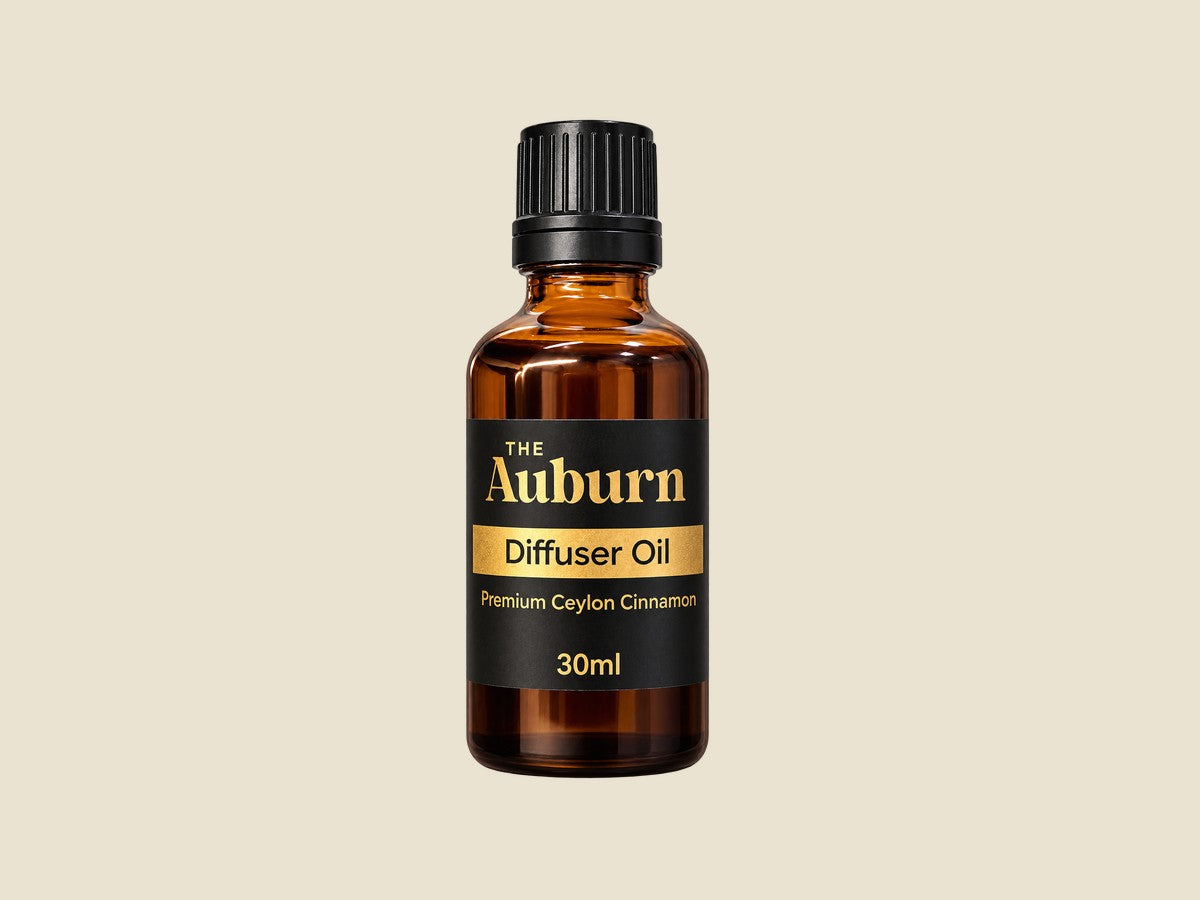 The Auburn 30ml Ceylon Cinnamon bark Diffuser Oil bottle