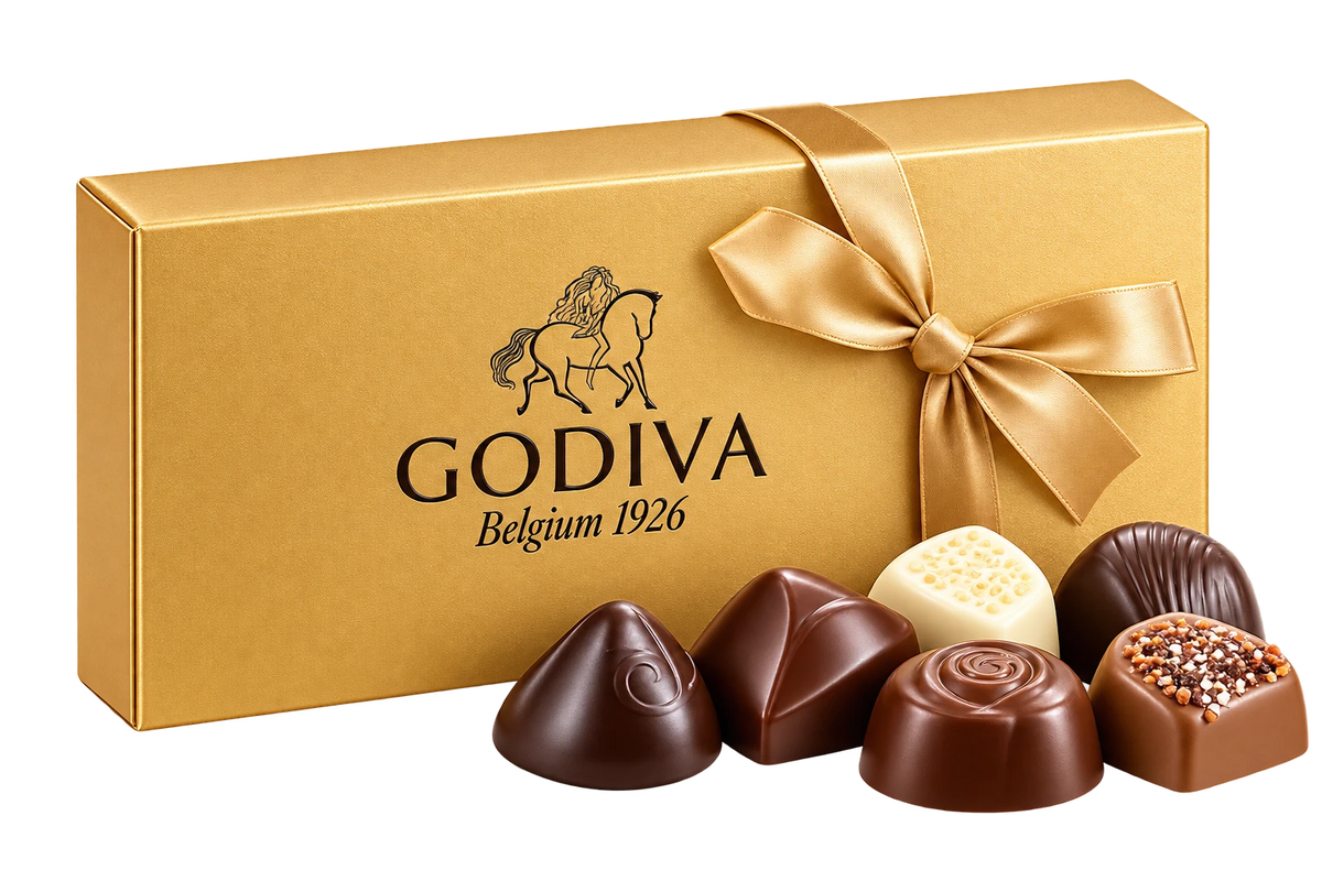 GODIVA Heart of Gold 15 pieces 153g – optional add-on for Feeling GRATEFUL
