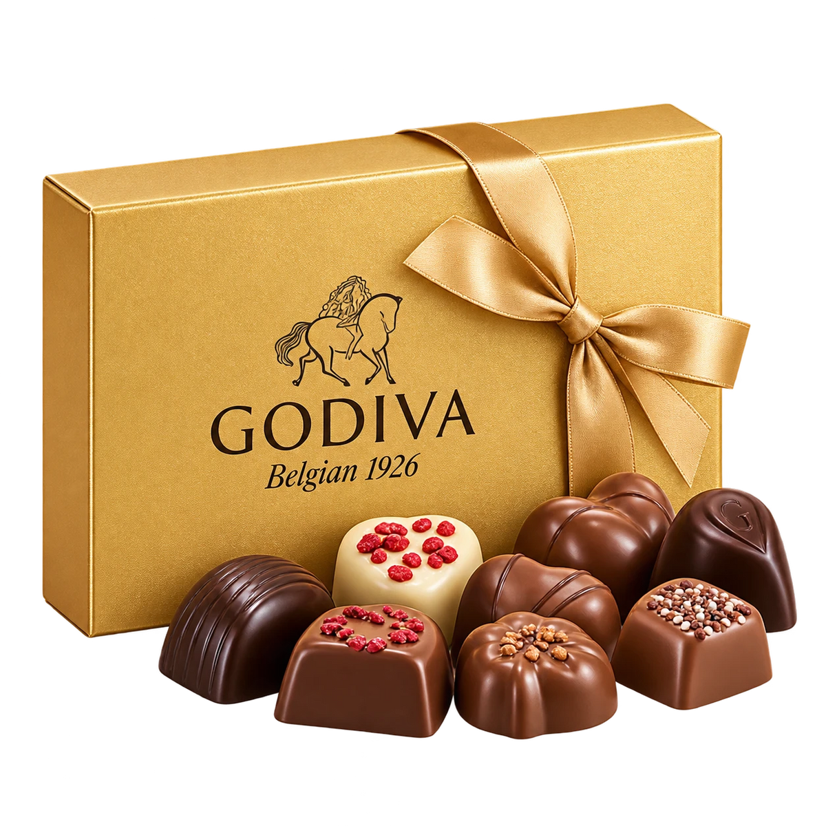 GODIVA Heart of Gold 9 pieces 87g – optional add-on for Love is PURE